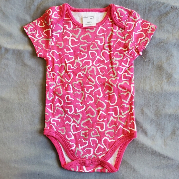 Set of 4 Chloe+Ethan Brand Onesie Bodysuits 3-6 Months Cat and Coffee Themed - Picture 5 of 6
